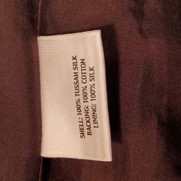 Eileen Fisher Black Textured lightweight Coat - Picture 4 of 4